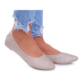 PS1 Ballerines Femme Glitter Doré Fifi d'or