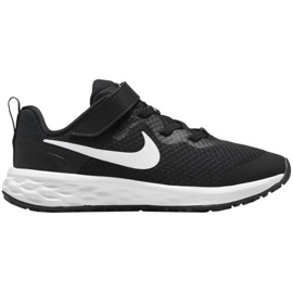 Chaussures Nike Revolution 6 Jr. DD1095 003 le noir