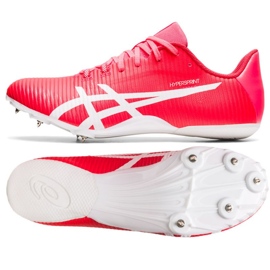 Chaussures à crampons Asics Hypersprint 8 sprint 1093A197 702 rose rose Chaussures à crampons Asics Hypersprint 8 sprint 1093A197 702 rose rose