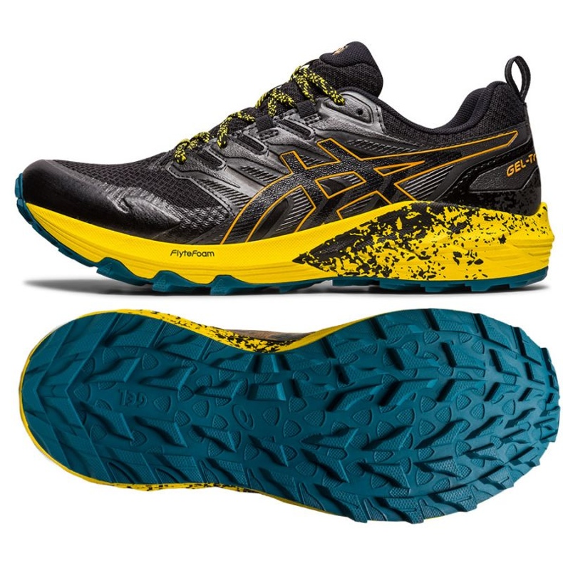 Chaussures de course Asics Gel-Trabuco Terra 1011B029 010 le noir le noir