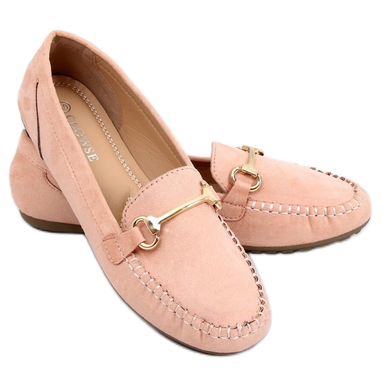 BM Mocassins roses pour femme Eliza Pink