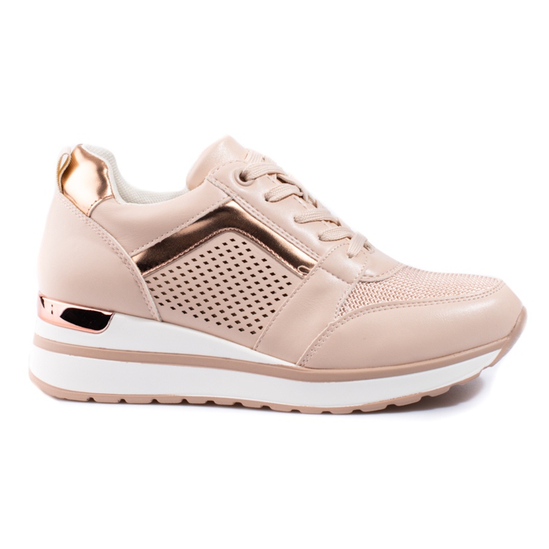 Baskets Shelovet beiges à la mode pour femmes