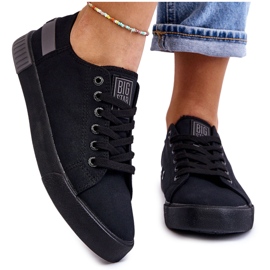 Baskets Basses Femme Big Star LL274038 Noir le noir