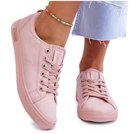 Baskets Basses Lisses Femme Big Star LL274059 Rose Baskets Basses Lisses Femme Big Star LL274059 Rose