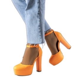 Escarpins fluo orange Joy Escarpins fluo orange Joy