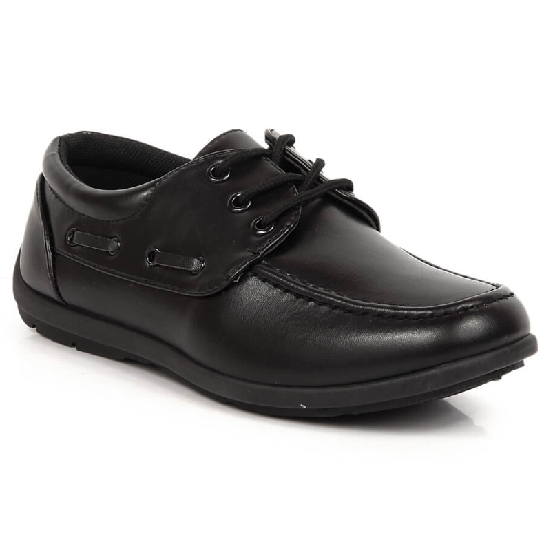 Chaussures de communion formelle American Club 51/23 noires pour garçon le noir