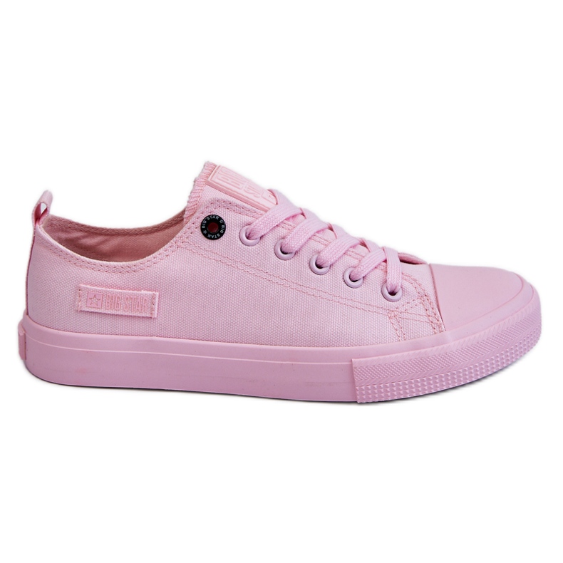Baskets Basses Classiques Femme Big Star LL274022 Rose Clair