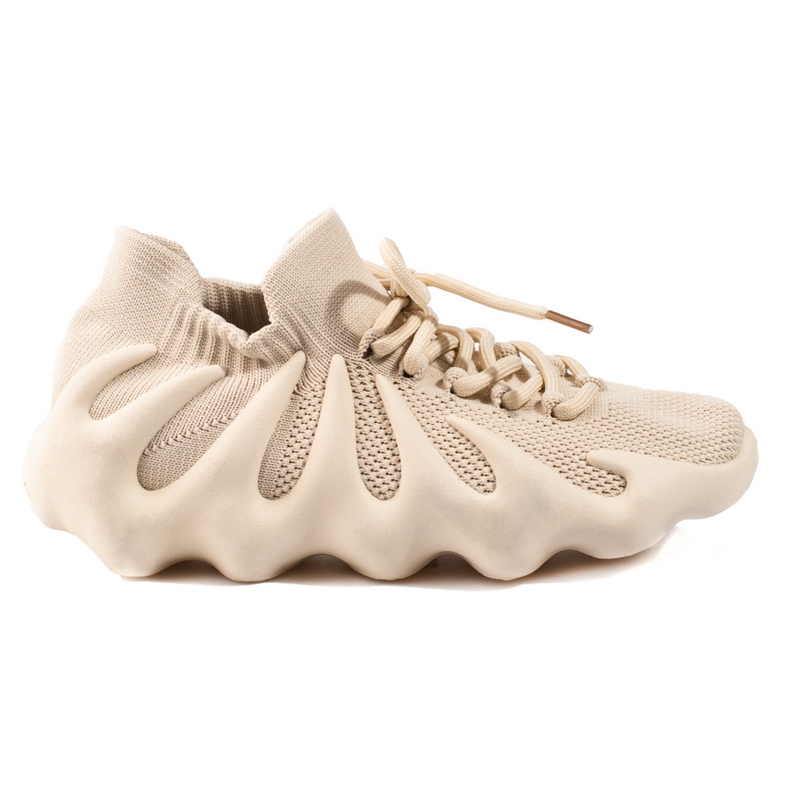 Chaussures de sport pour femmes Shelovet avec une semelle beige à la mode