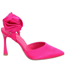 Seastar Epingles satin fleur Flores Fuchsia rose