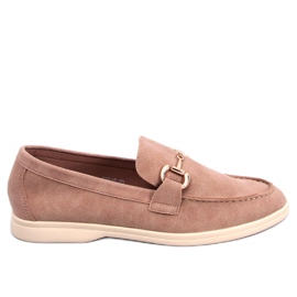 PA1 Mocassins femme Milva Kaki beige