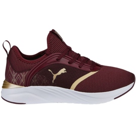 Puma Softride Ruby Deco Glam W 377052 02 chaussures de course rouge