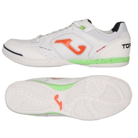 Joma Top Flex 2302 In M chaussures de football TOPS2302IN blanche blanche