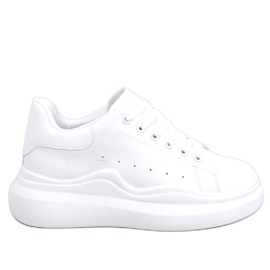 BM Chaussures de sport femme Leone Blanc blanche BM Chaussures de sport femme Leone Blanc blanche