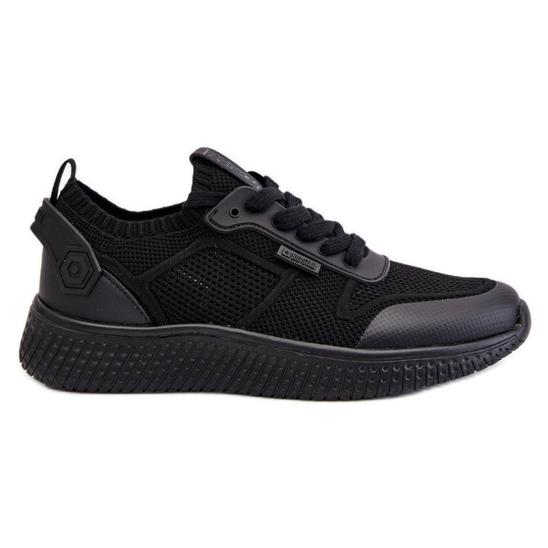 Baskets Confortables Femme Système Mousse Mémoire Big Star LL274414 Noir le noir