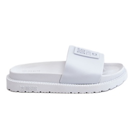 Chaussons Femme Big Star LL274428 Blanc blanche Chaussons Femme Big Star LL274428 Blanc blanche