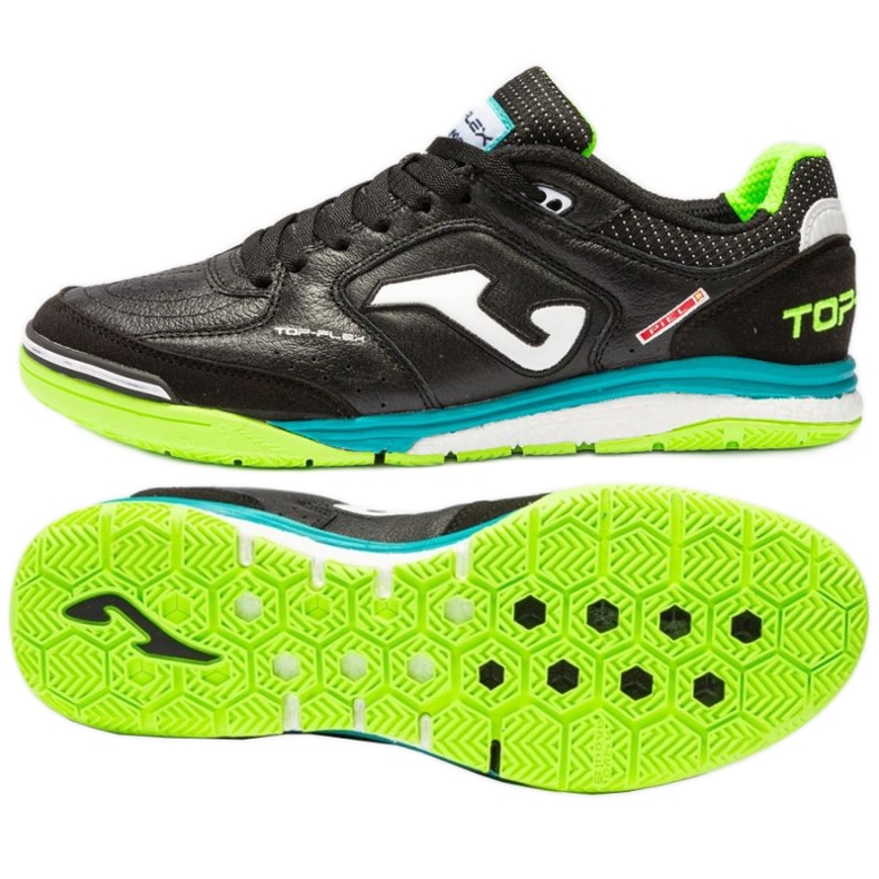 Joma Top Flex Rebound 2301 In M chaussures de football TORS2301IN le noir le noir