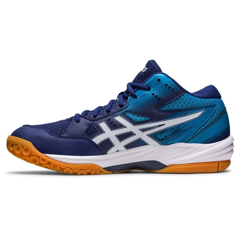 Chaussures de volley Asics Gel-Task Mt 3 M 1071A078 401 bleu bleu