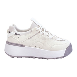 PS1 Chaussures De Sport Pour Femme Sur La Plateforme Blanc Dakari