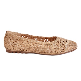 Ballerines Ajourées Tendance Beige Thiago