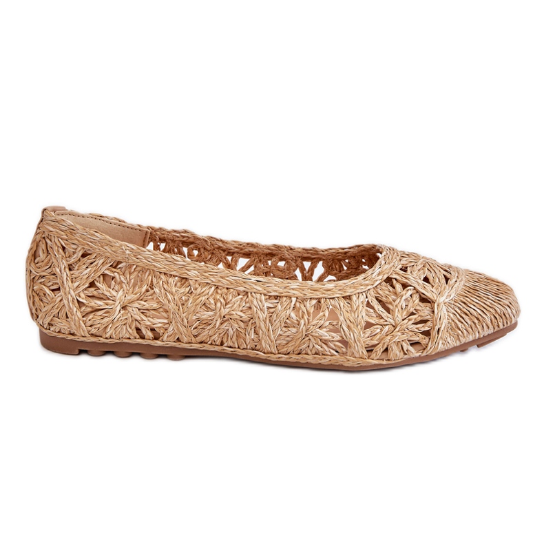 Ballerines Ajourées Tendance Beige Thiago