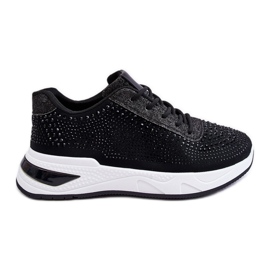 Baskets Femme Avec Zircon Noir Raiden