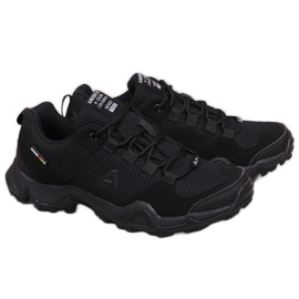 Chaussures de sport trekking homme American Club noires le noir