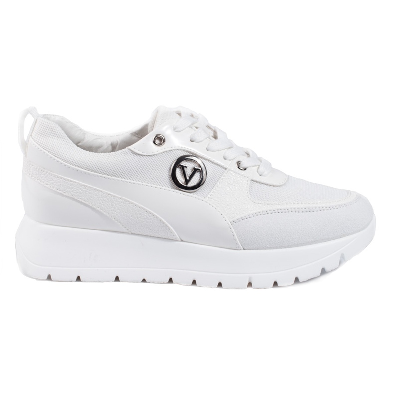 Vinceza chaussures de sport pour femmes sur la plate-forme blanc blanche Vinceza chaussures de sport pour femmes sur la plate-forme blanc blanche