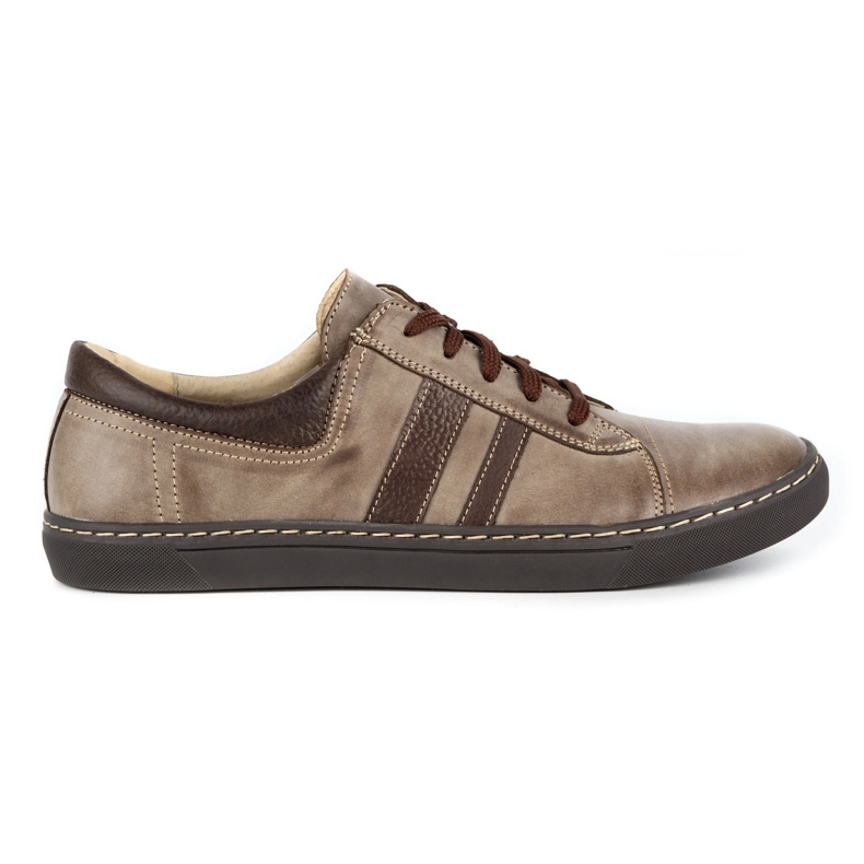 WASAK Chaussures décontractées en cuir pour hommes 0150W marron brun WASAK Chaussures décontractées en cuir pour hommes 0150W marron brun