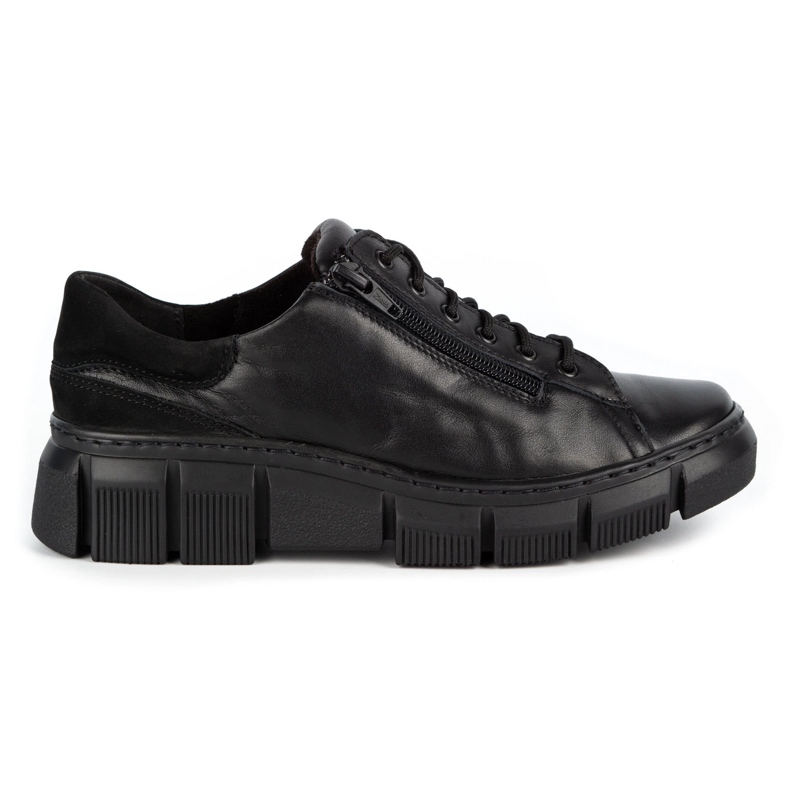 WASAK Chaussures femme baskets en cuir 0663W noir le noir WASAK Chaussures femme baskets en cuir 0663W noir le noir
