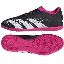 Chaussures Adidas Predator Accuracy.4 In M GW7072 le noir le noir Chaussures Adidas Predator Accuracy.4 In M GW7072 le noir le noir