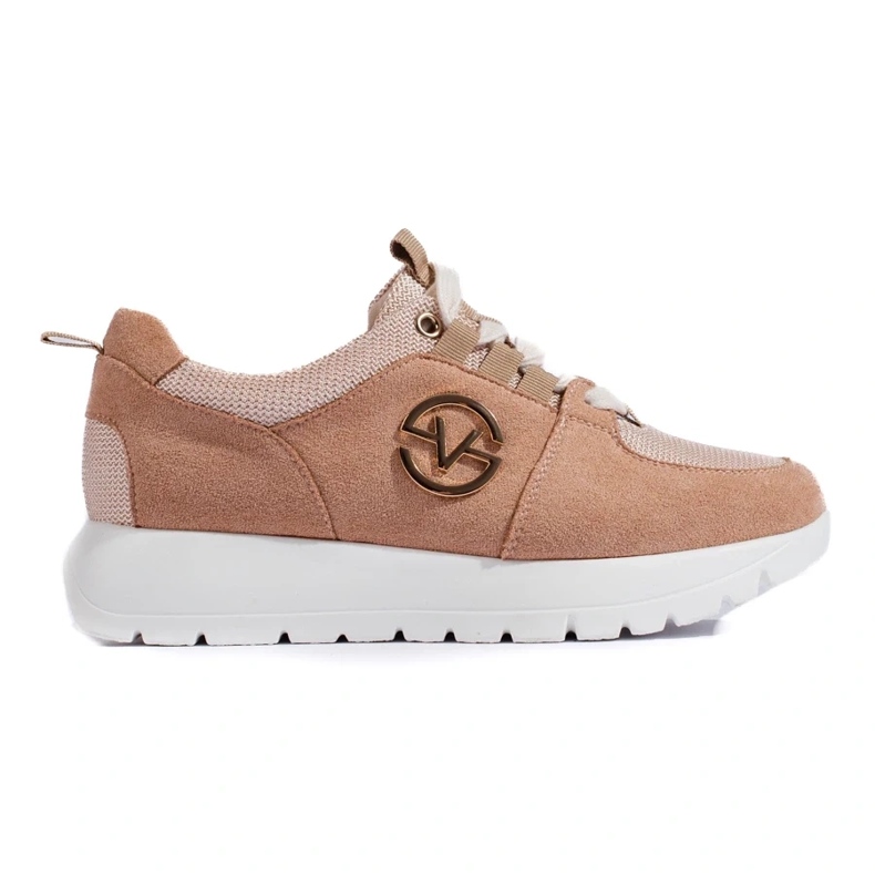 Chaussures de sport femme Vinceza beiges