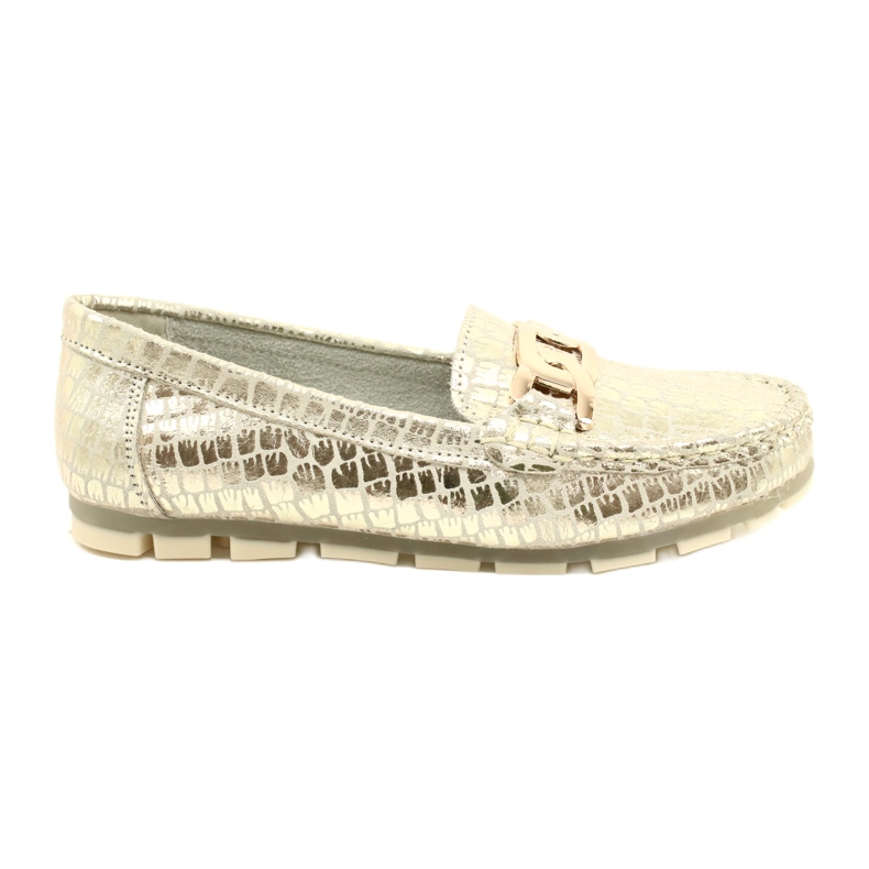 Filippo DP3630/23 mocassins en cuir doré beige d'or Filippo DP3630/23 mocassins en cuir doré beige d'or