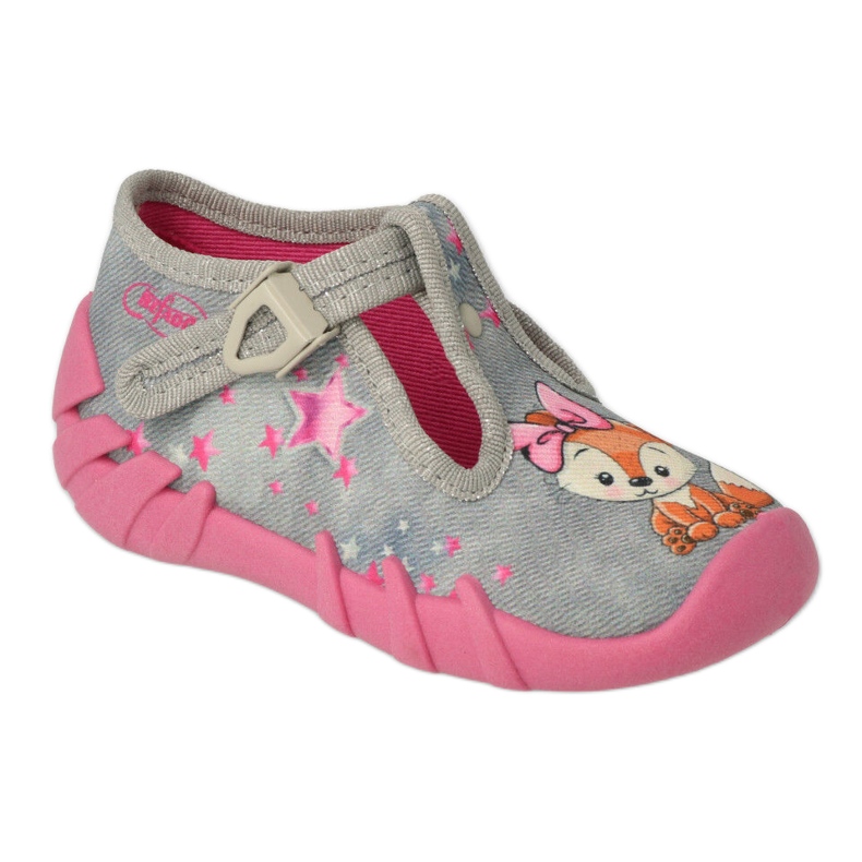 Befado chaussures pour enfants 110P467 rose gris