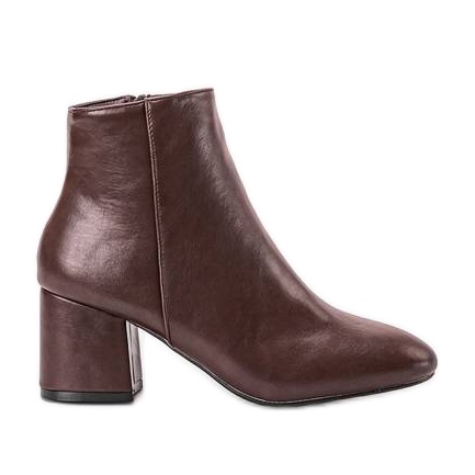 BM Bottines marron classiques de Legend brun