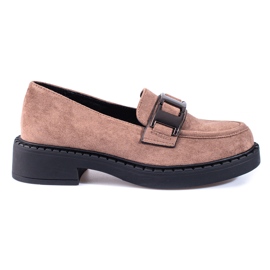 W. Potocki Mocassins daim femme Potocki beige W. Potocki Mocassins daim femme Potocki beige