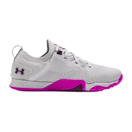 Under Armour Tribase Reign 3 Chaussures pour femmes 3023699-100 gris Under Armour Tribase Reign 3 Chaussures pour femmes 3023699-100 gris