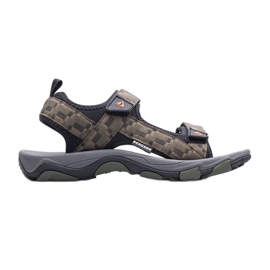 Sandales trekking homme BERGSON Benue Randonnée BRG00127 olive vert Sandales trekking homme BERGSON Benue Randonnée BRG00127 olive vert