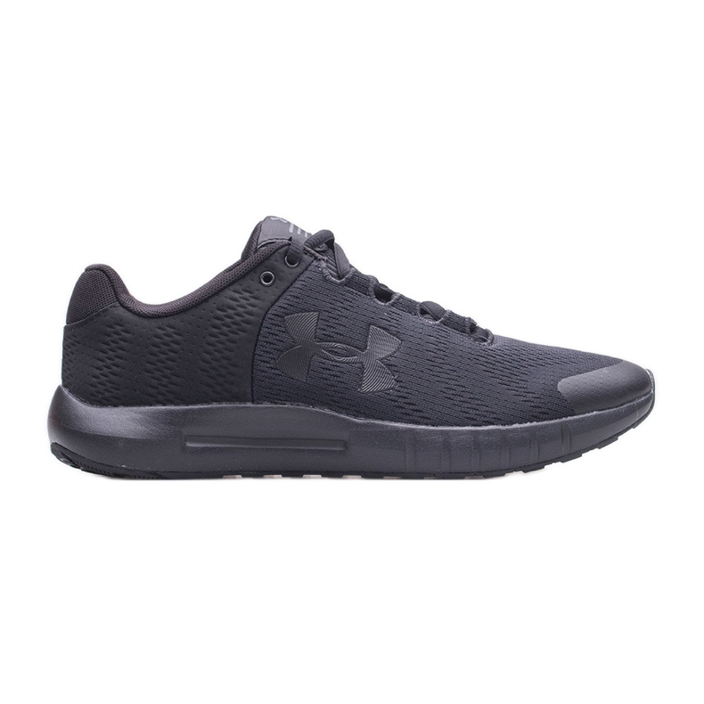 Under Armour Micro G Pursuit chaussures pour hommes 3021953-002 le noir