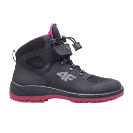 Chaussures enfant 4F HJZ21-JOBMW251-21S noir rose