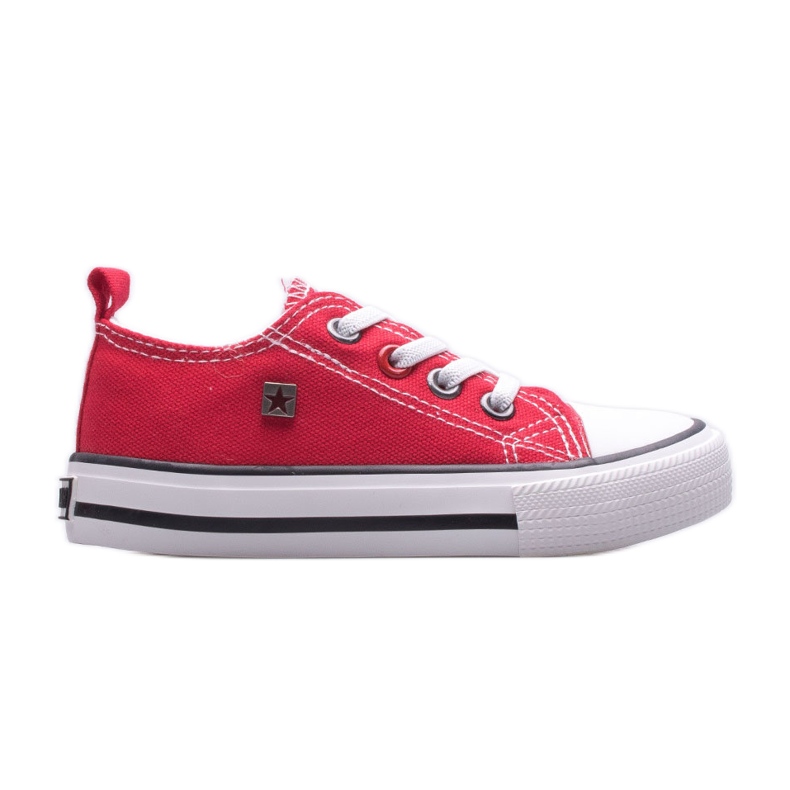 Baskets pour enfants Big Star HH374092 rouge