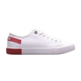 Baskets femme Big Star FF274174 blanc rouge
