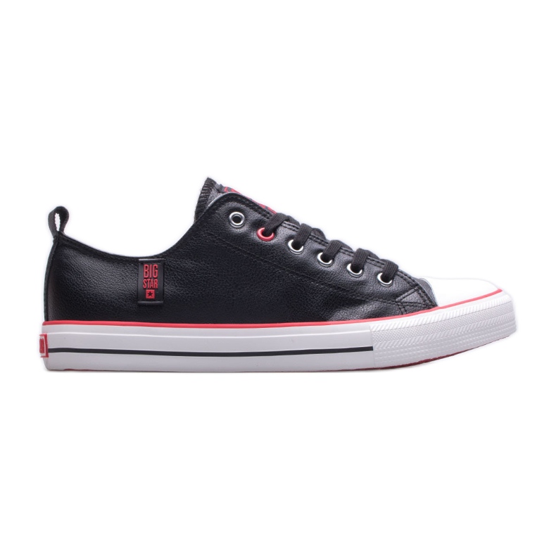 Baskets pour hommes Big Star JJ174068 le noir