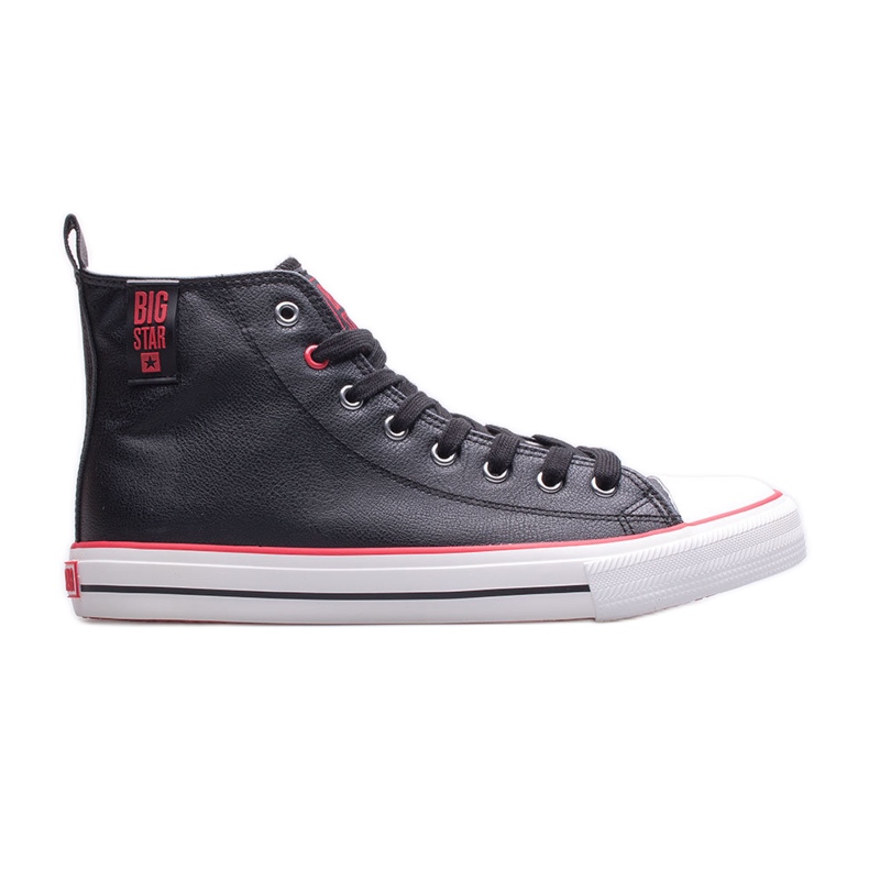 Baskets pour hommes Big Star JJ174070 le noir