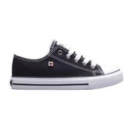 Baskets pour enfants Big Star FF374206-906 le noir