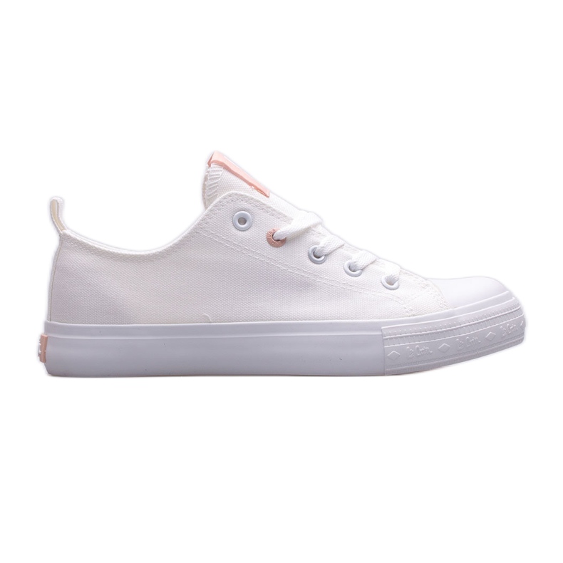 Baskets femme Lee Cooper LCW-22-31-0911L blanche rose
