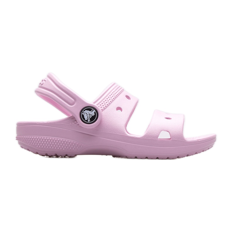 Crocs Classic Enfants Sandale T 207537-6GD rose