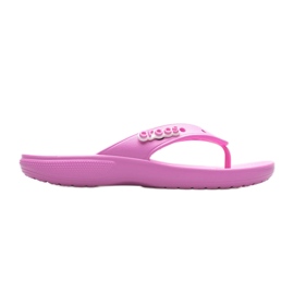 Chaussons pour femmes Crocs Classic Flip 207713-6SW rose Chaussons pour femmes Crocs Classic Flip 207713-6SW rose