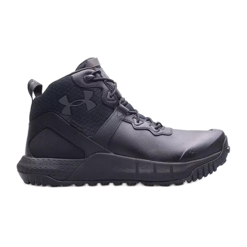 Under Armour Micro Valsetz chaussures pour hommes 3024334-001 le noir