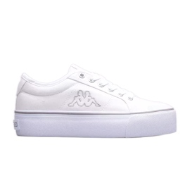 Baskets femme KAPPA Boron Low Pf 243162-1015 blanc