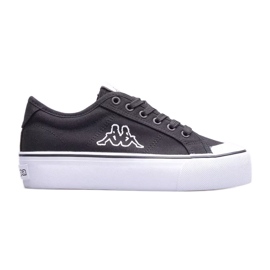 Baskets femme KAPPA Boron Low Pf 243162-1110 noir